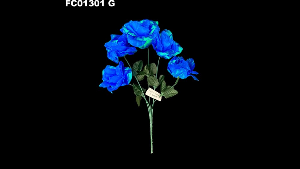 Ramito de rosa *5 con tornasol G