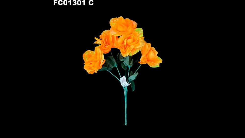 Ramito de rosa *5 con tornasol C