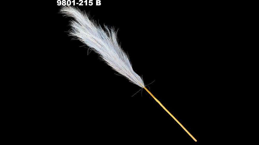 Vara plumilla artirficial. Mide 65 cm B