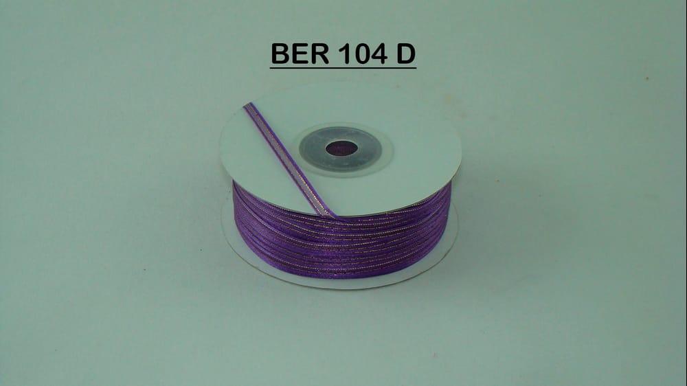 Listón Organza Satin Filo 1/8 (0.3cm ancho) (91.5mts largo) D