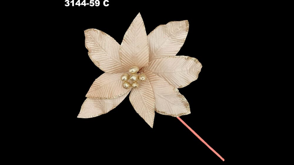 Nochebuena grande con brllos. Abre 30 cm C