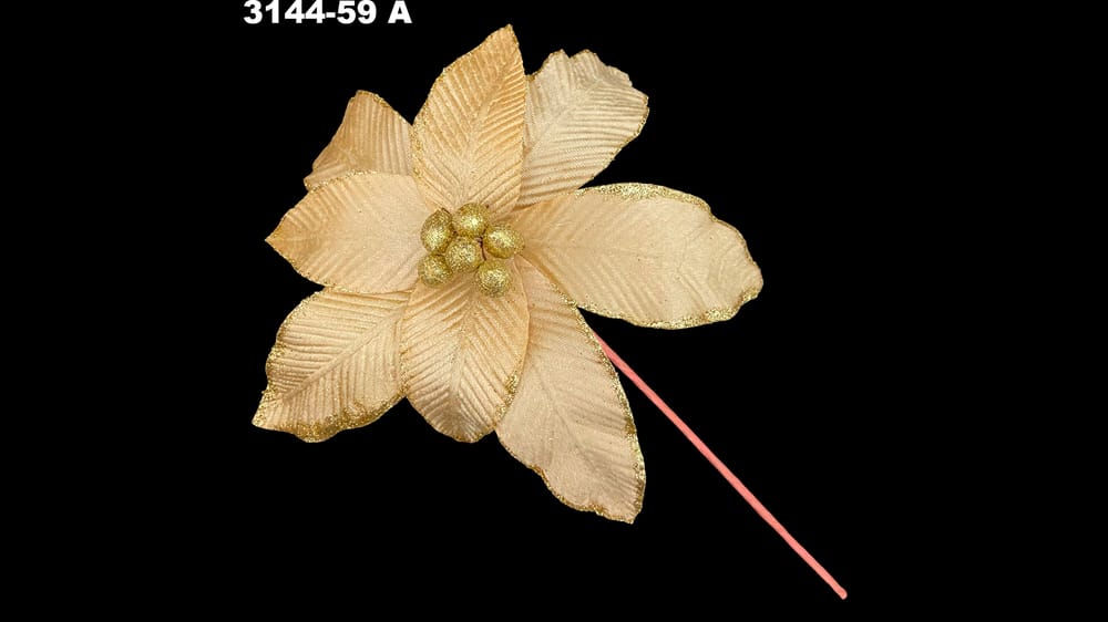 Nochebuena grande con brllos. Abre 30 cm A