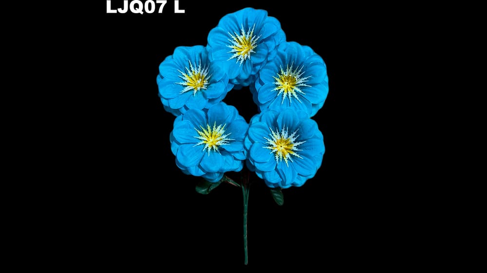 Ramito dhalia redonda *5. Flor de 13 cm L