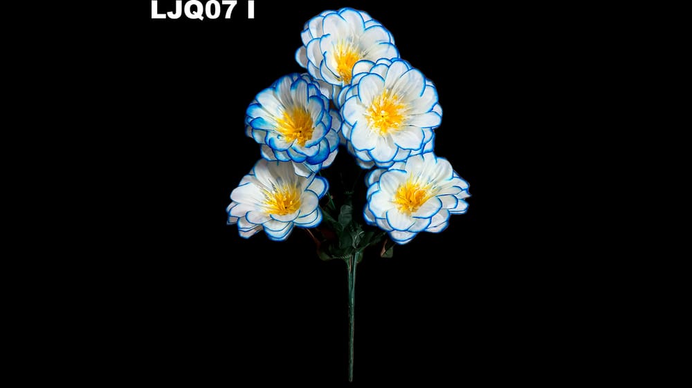 Ramito dhalia redonda *5. Flor de 13 cm I