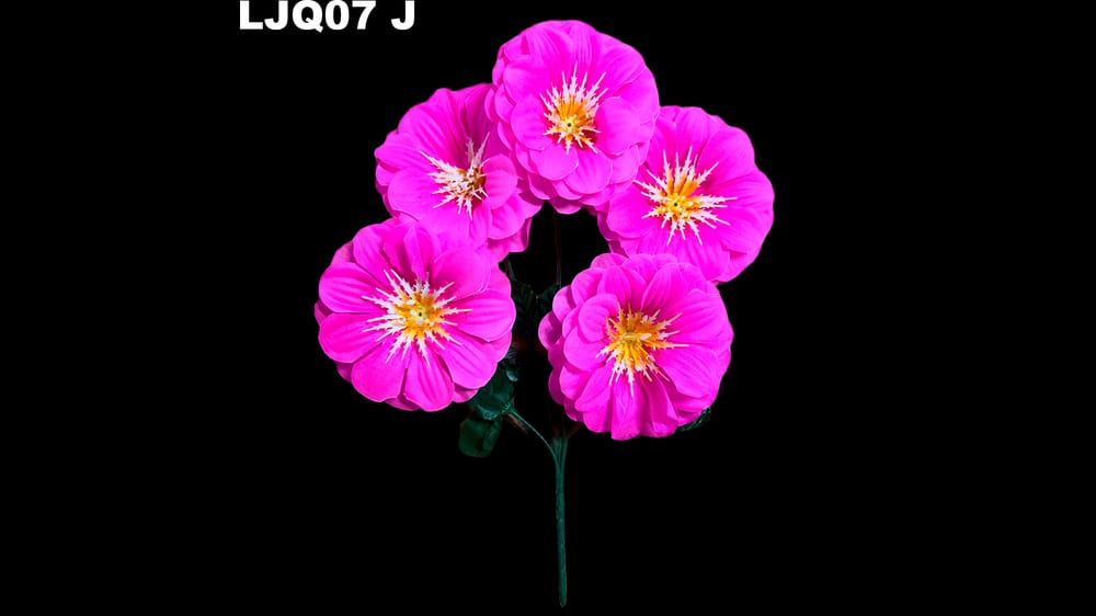 Ramito dhalia redonda *5. Flor de 13 cm J