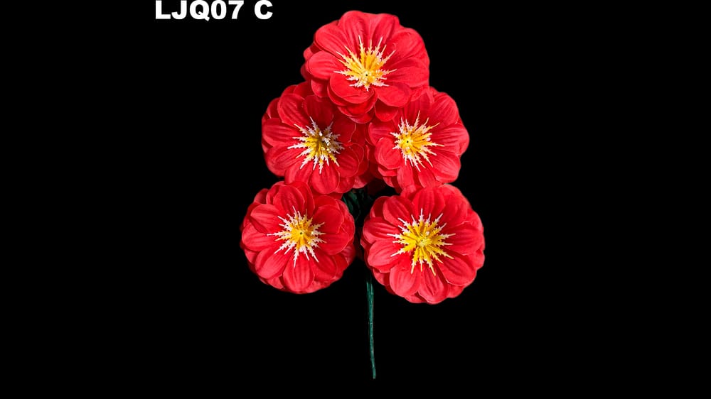 Ramito dhalia redonda *5. Flor de 13 cm C