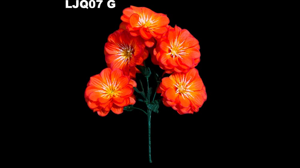 Ramito dhalia redonda *5. Flor de 13 cm G