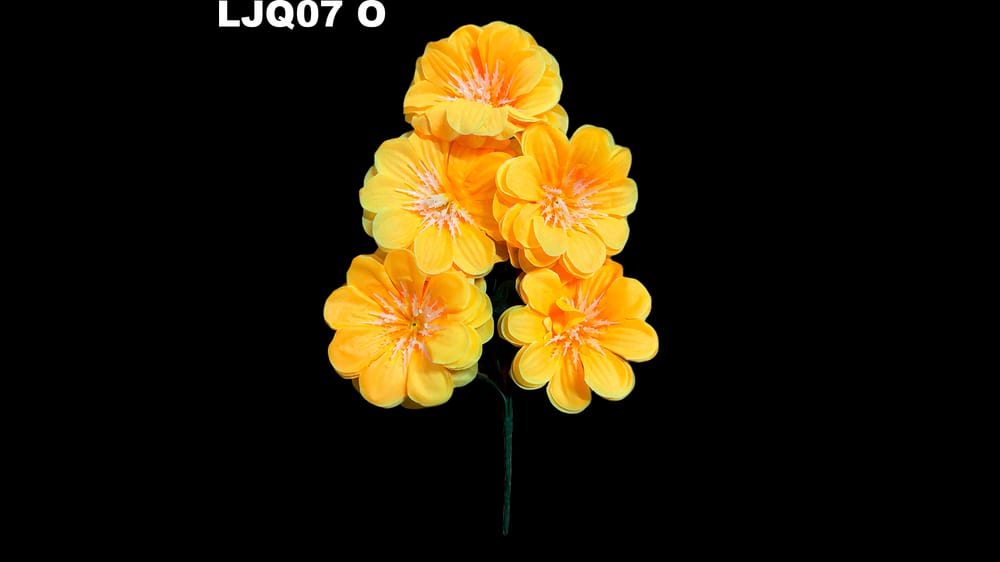 Ramito dhalia redonda *5. Flor de 13 cm O