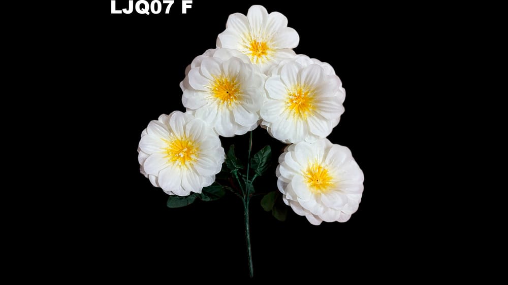 Ramito dhalia redonda *5. Flor de 13 cm F