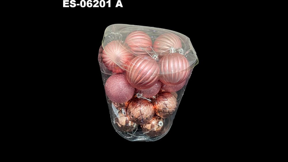 ESFERA 6 CM CON 24 PIEZAS  A