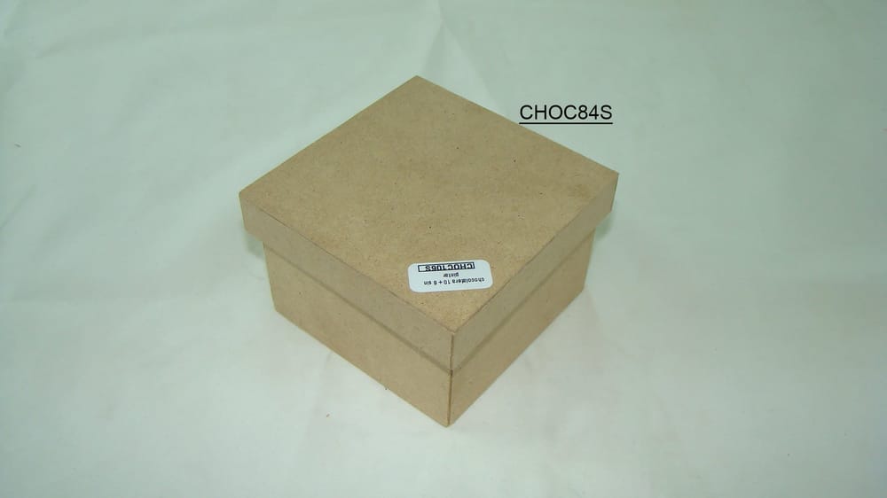 Hermosa chocolatera 10+6 tipo rustica Echa de mdf 10*10*6 