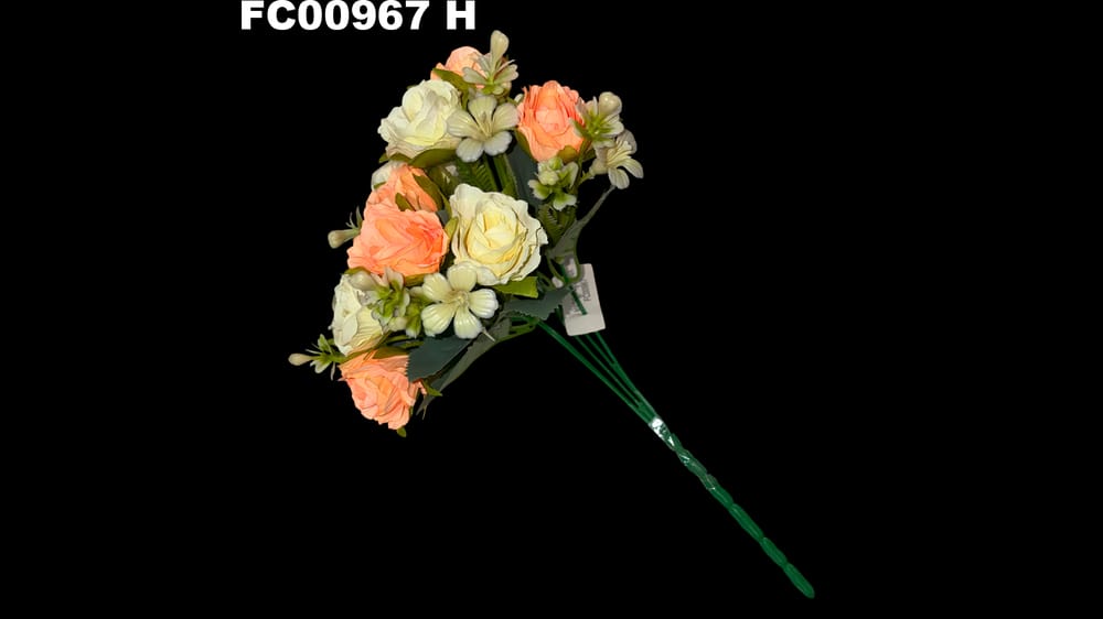 Ramito de lisianthus *7 vintage H