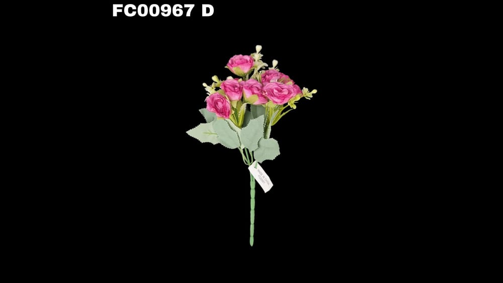 Ramito de lisianthus *7 vintage D