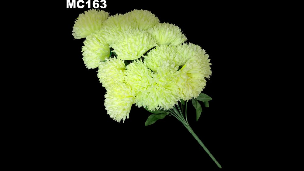 Ramo jumbo de crisantemo *13. Mide 80 cm. Flor de 14 cm 