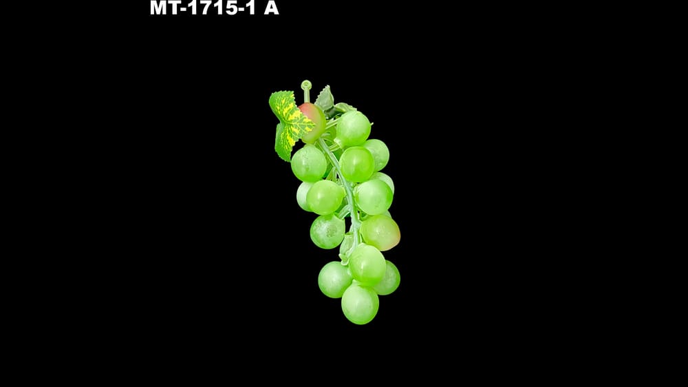 Ramito de uva plástico mediana 14 cm