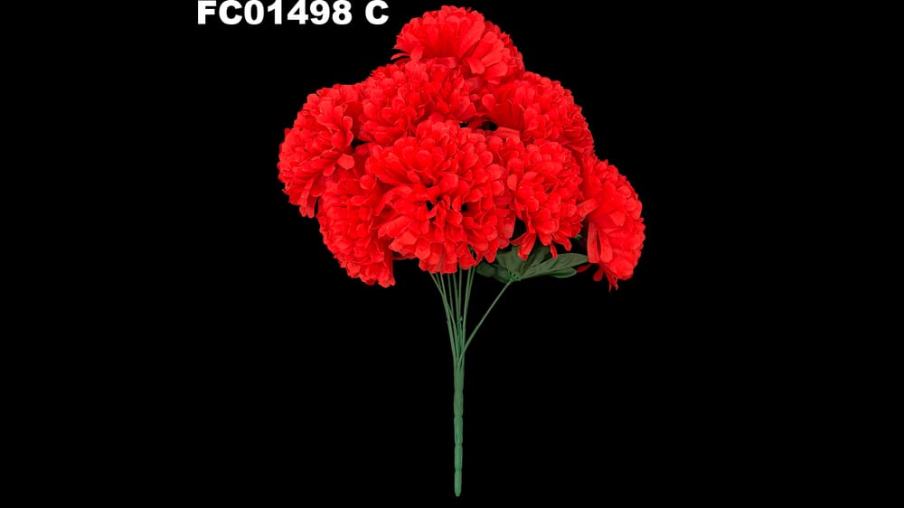 Ramo grande crisantemo *9. Flor mide 13 cm