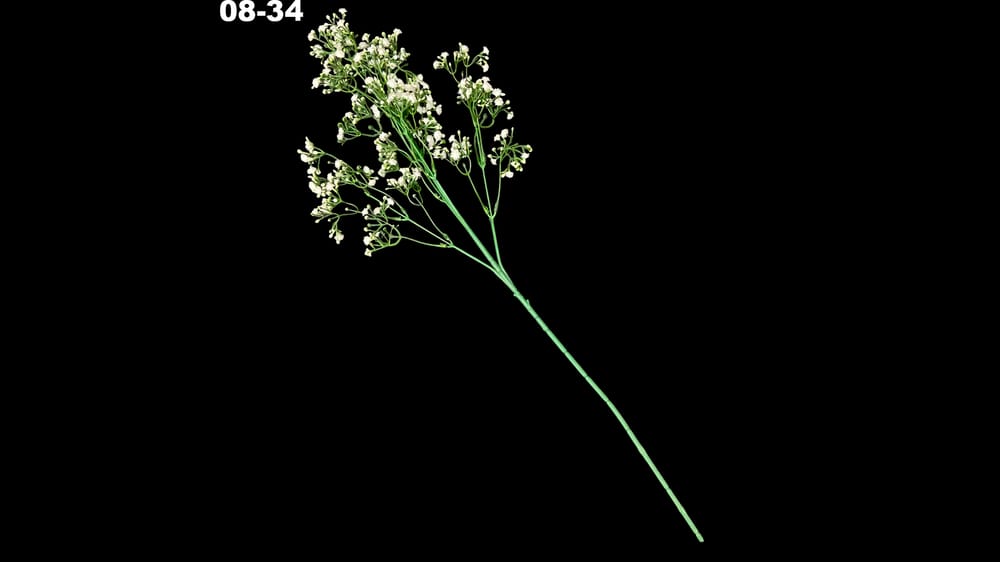 Ramo de florecitas tipo nube. Mide 62 cm