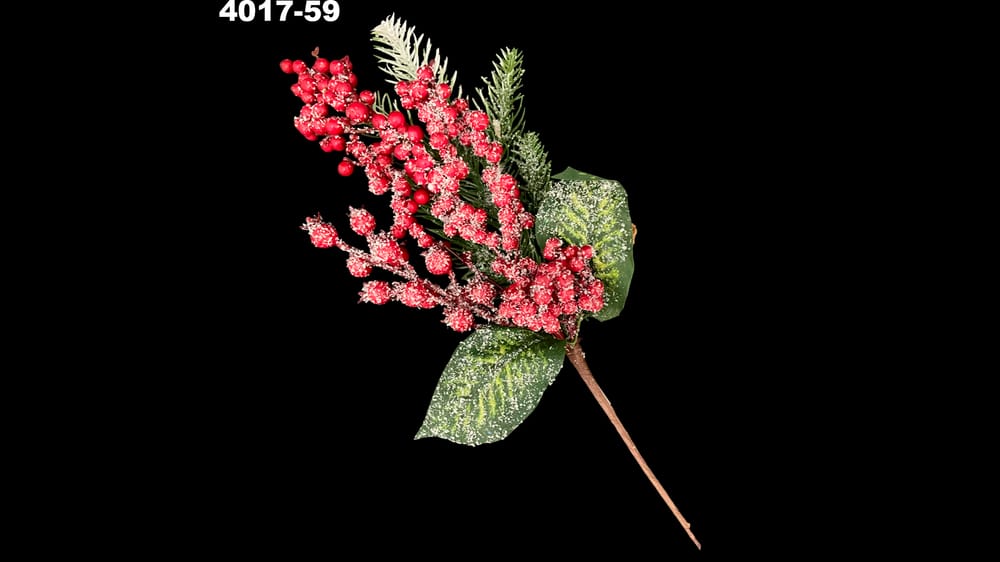 Pick mediano con escarcha . Mide 33 cm