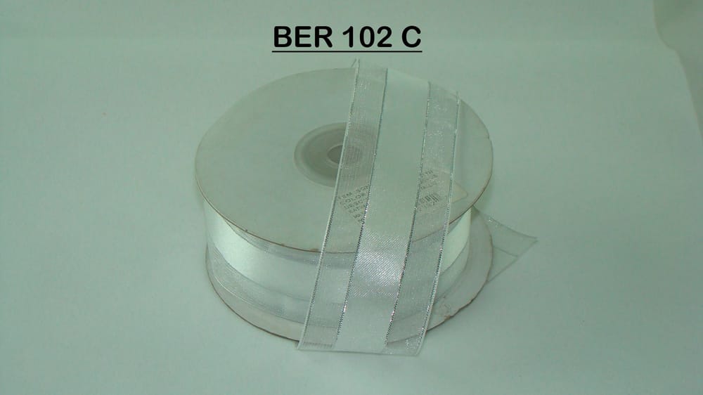 Listón Organza Satin Filo 1 1/2 (3.7cm ancho) (No. 9) (22.8mts largo)