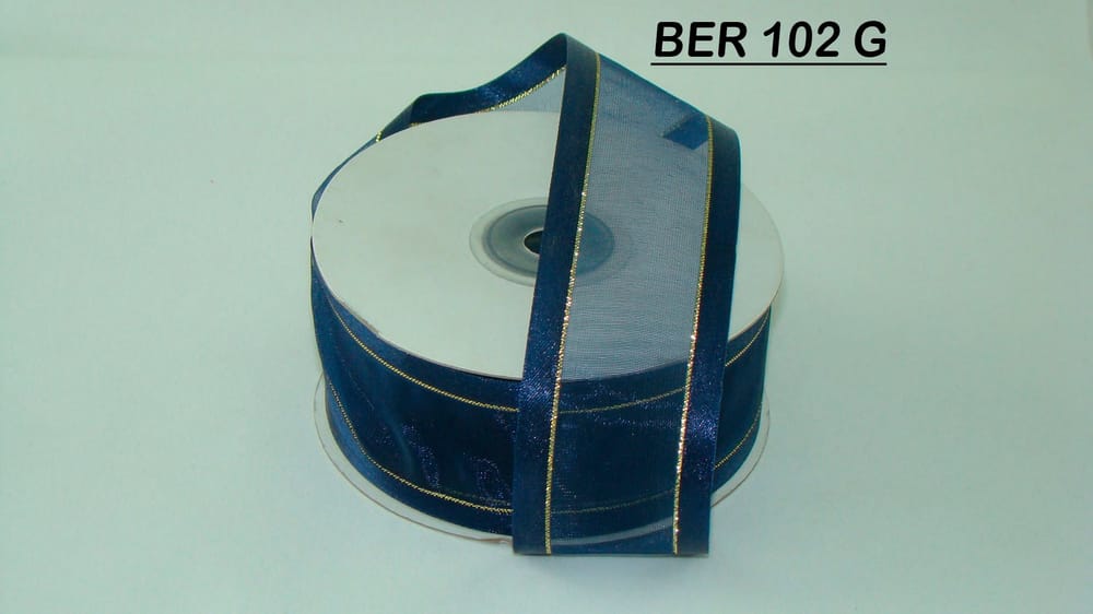 Listón Organza Satin Filo 1 1/2 (3.7cm ancho) (No. 9) (22.8mts largo ...