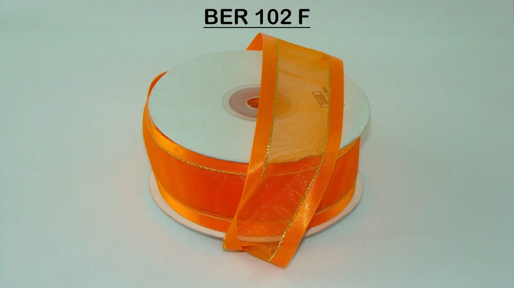 Listón Organza Satin Filo 1 1/2 (3.7cm ancho) (No. 9) (22.8mts largo ...