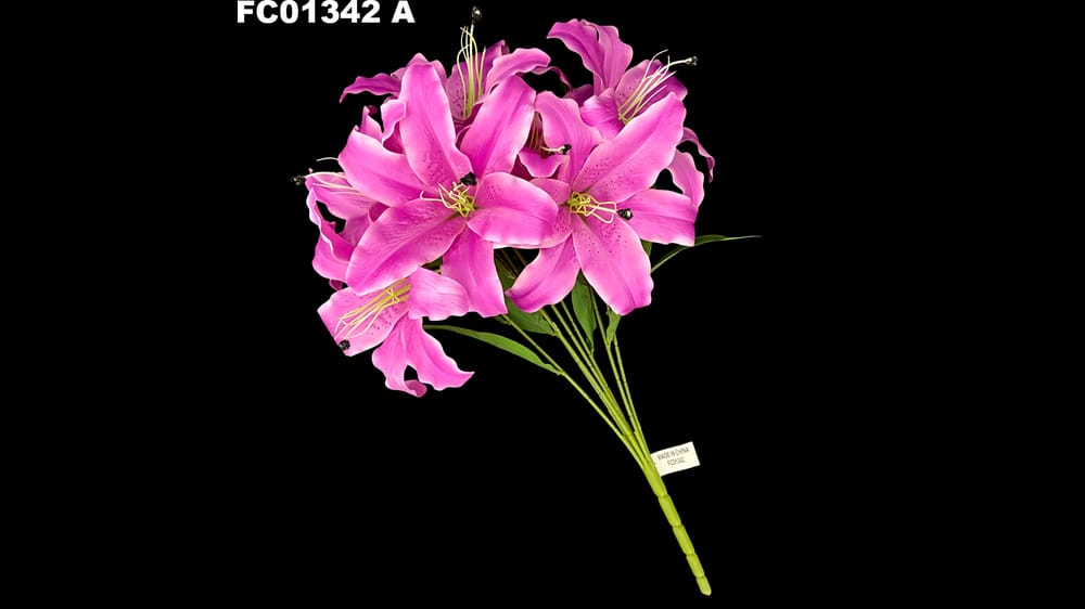 Ramo lily satinada *7 ( 62 cm) 