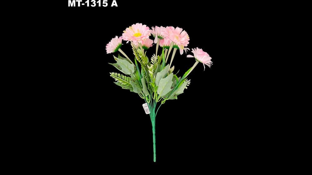 Ramo de mediano margaritas*10 vintage. Mide 38 cm