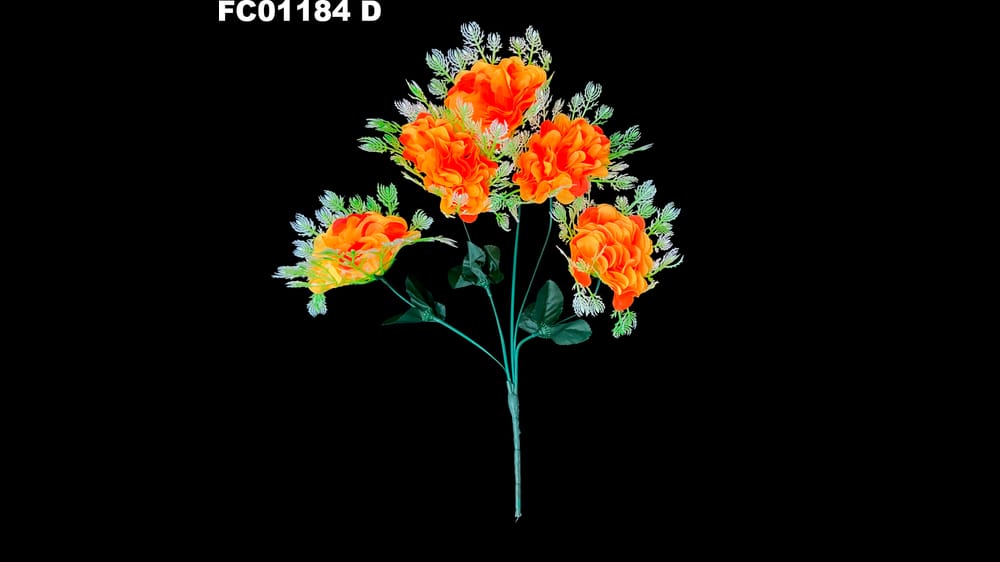 Ramo crisantemo *5 con corona