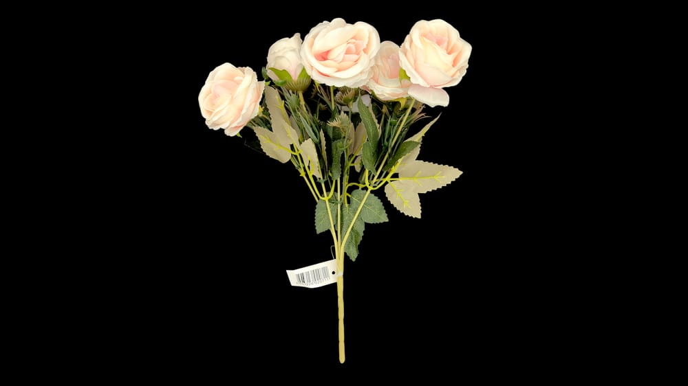 Ramito vintage de rosas *6. Mide 30 cm