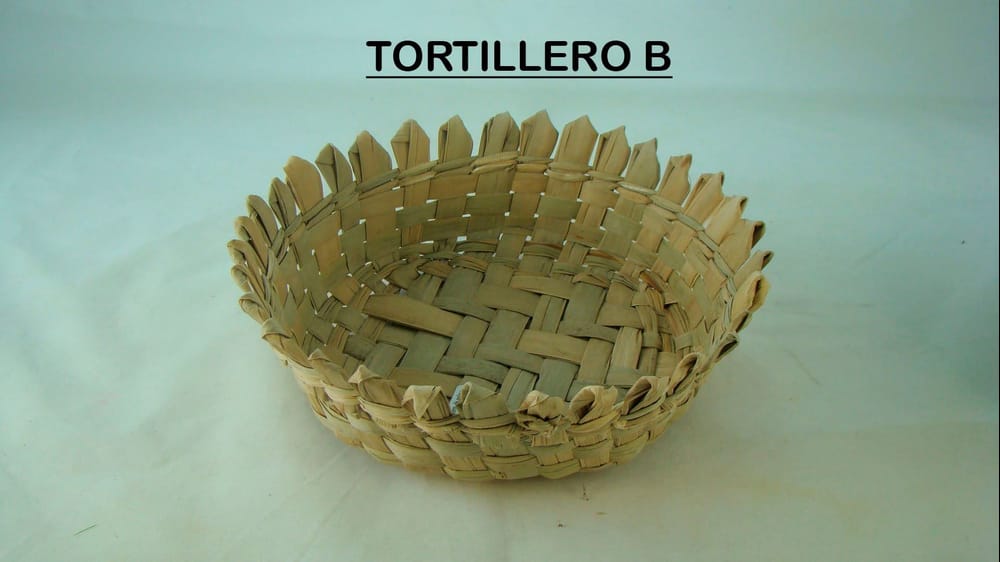 tortillero de palma alto 6cm, diamet. 20cm PIEZA