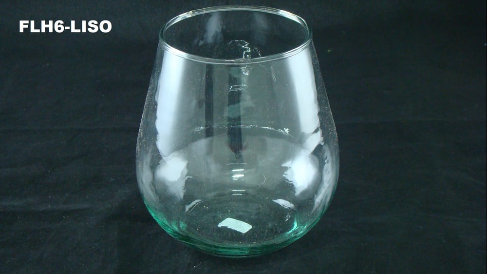 FLORERO HUEVO 6 LISO (15cm) CAJA CON 12