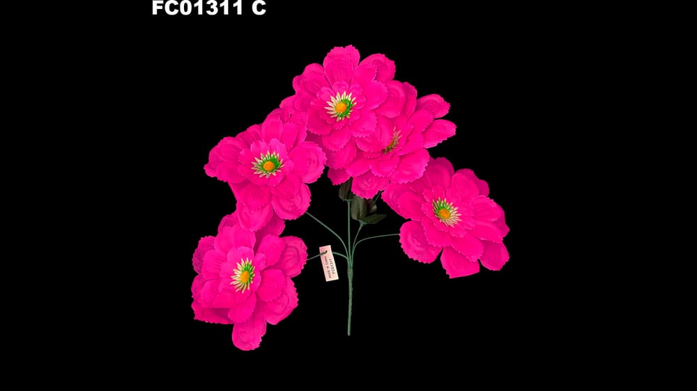 Ramito de dhalia *5 con orilla marcada