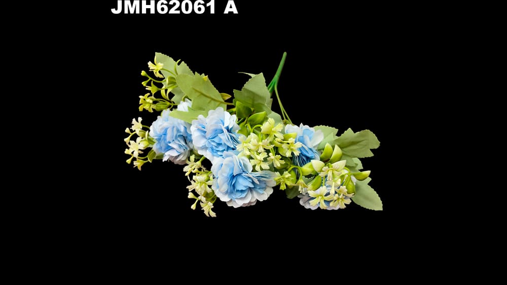 Ramito Gardenias silvestres vintage. Mide 30 cm
