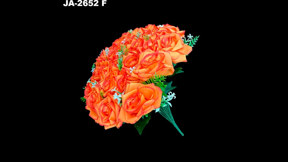 Bouquet de rosas abiertas vintage *24