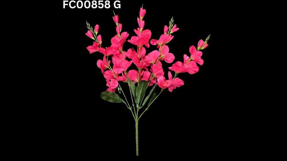 Ramo gladiola satinada *5 (72 cm)