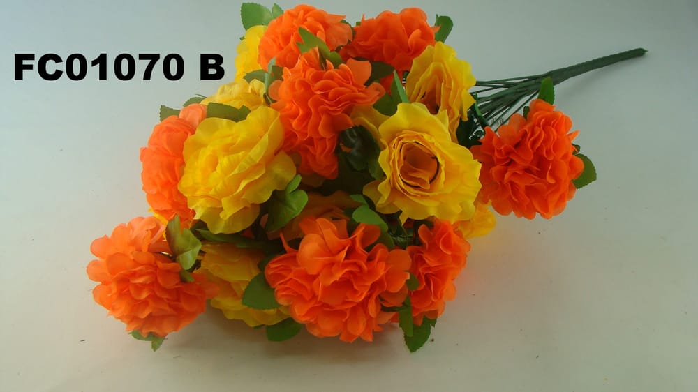 Ramo crisantemos con rosas *24