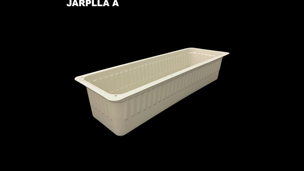 jardinera plástico larga