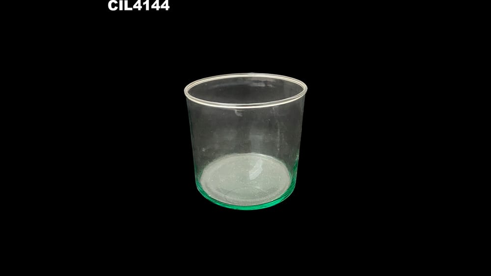 CILINDRO 4 1/4*4 ( 10.79* 10.16 CM)VIDRIO PIEZA