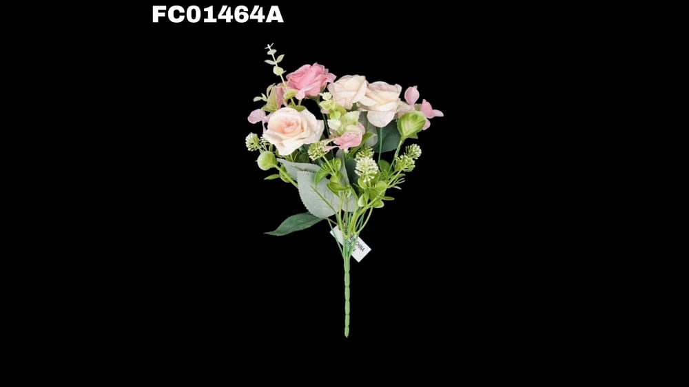 Ramito vintage de rosa matizada *7