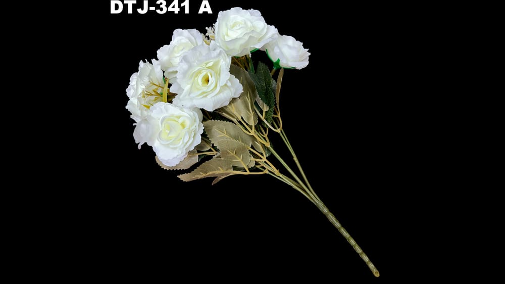 Ramito rosal *7 vintage. Mide 30 cm
