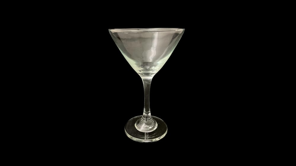 Copa martini vidrio transparente PIEZA