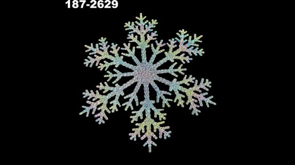 Copo acrílico nevado Mide 26 cm 