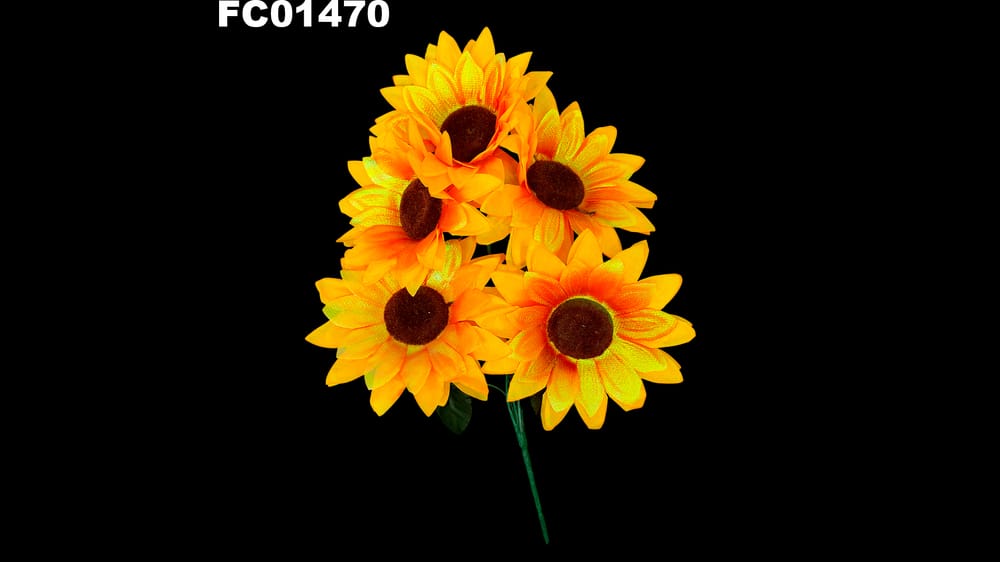 Ramito de girasol tornasol grande
