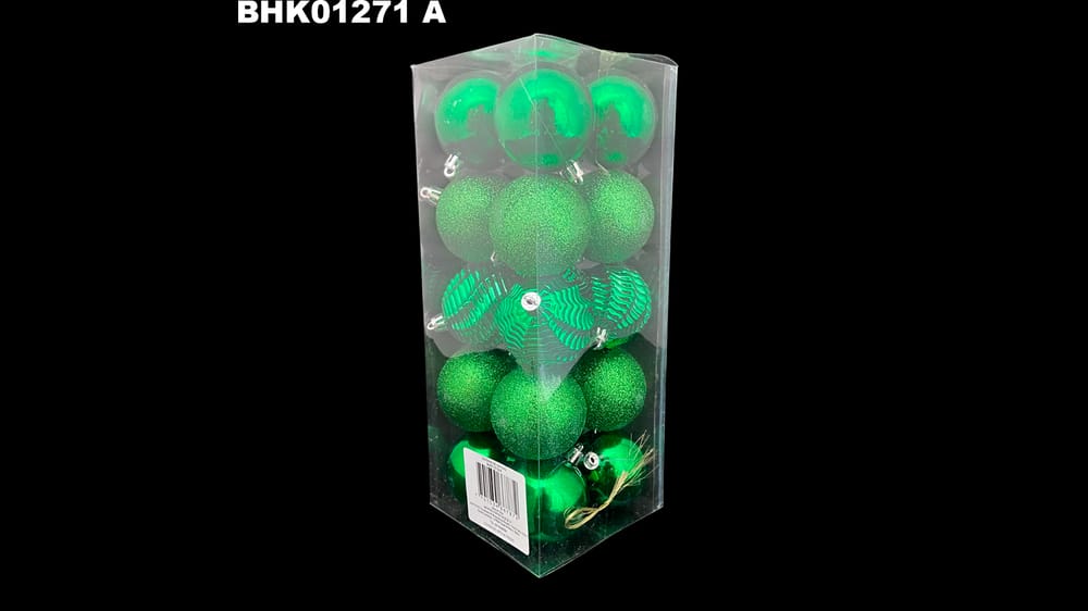 Caja esfera de tres diseños no. 6 con 20.