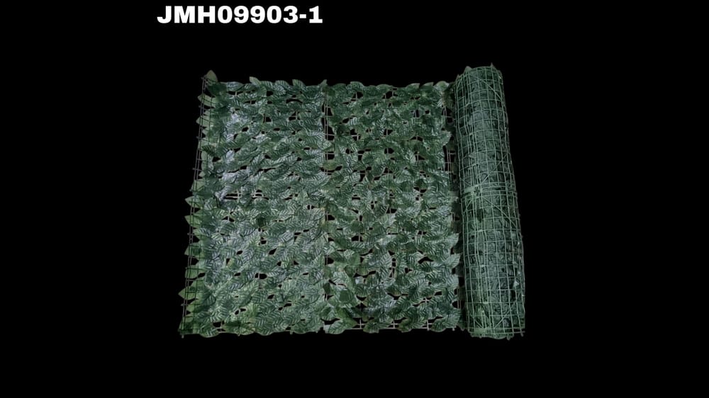 Malla de hojas verdes (bimbo) 1 metro * 3 metros