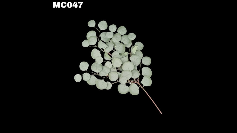 Vara de dólar artificial. Mide 63 cm