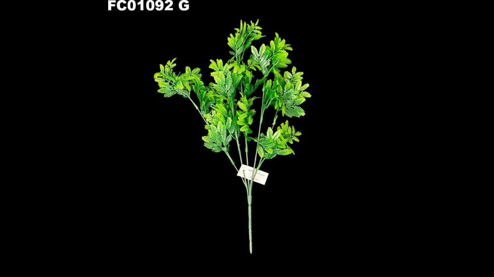 follaje de plástico *5 varios modelos 30 cm aprox