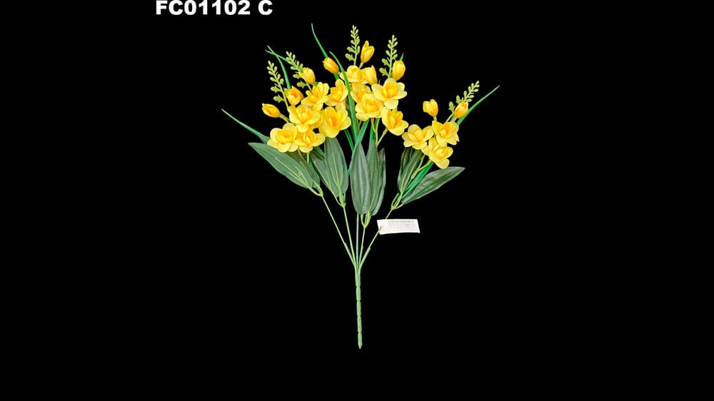 Ramo fresia satinada con 11 flores