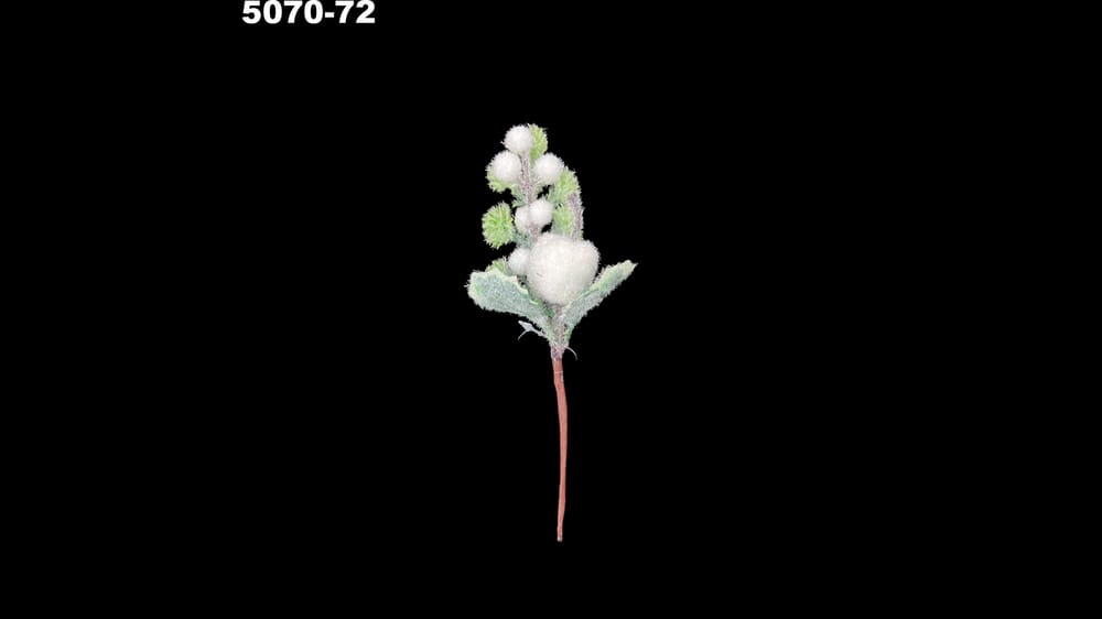 Pick escarchado manzana y berries . Mide 20 cm