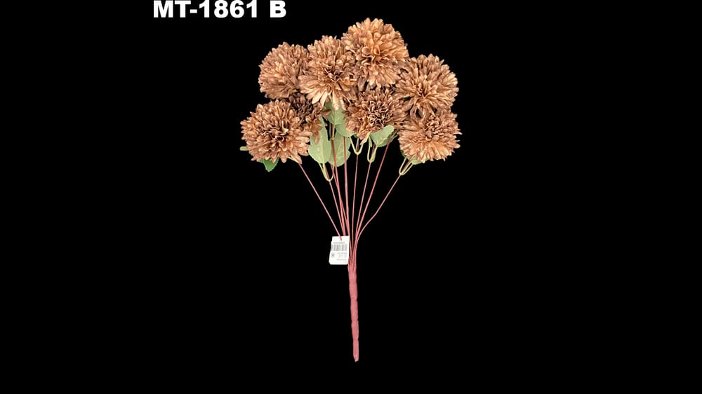 Ramo de crisantemo vintage mide 48 cm